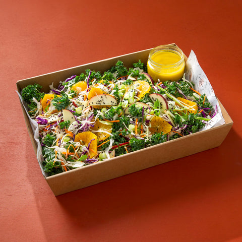 Salad Box - Crisp Kale and Apple Slaw