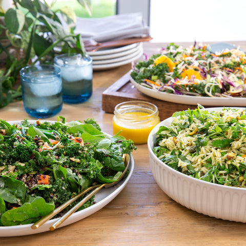 Salad Box - Crisp Kale and Apple Slaw