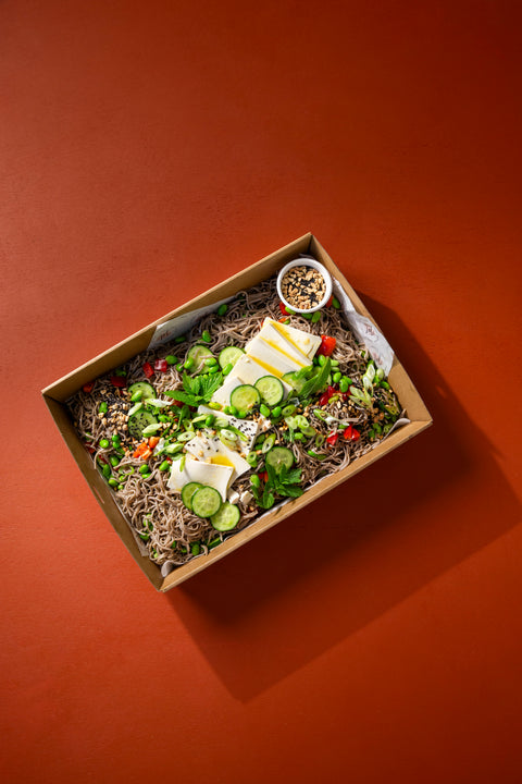 Salad Box - Soba Noodle, Tofu and Miso Dressing