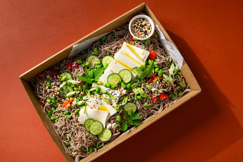 Salad Box - Soba Noodle, Tofu and Miso Dressing